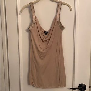 Bebe beaded detail tank top